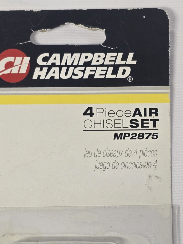 CAMPBELL HAUSFELD MP2875 4-PIECE Compressor Chisel Set