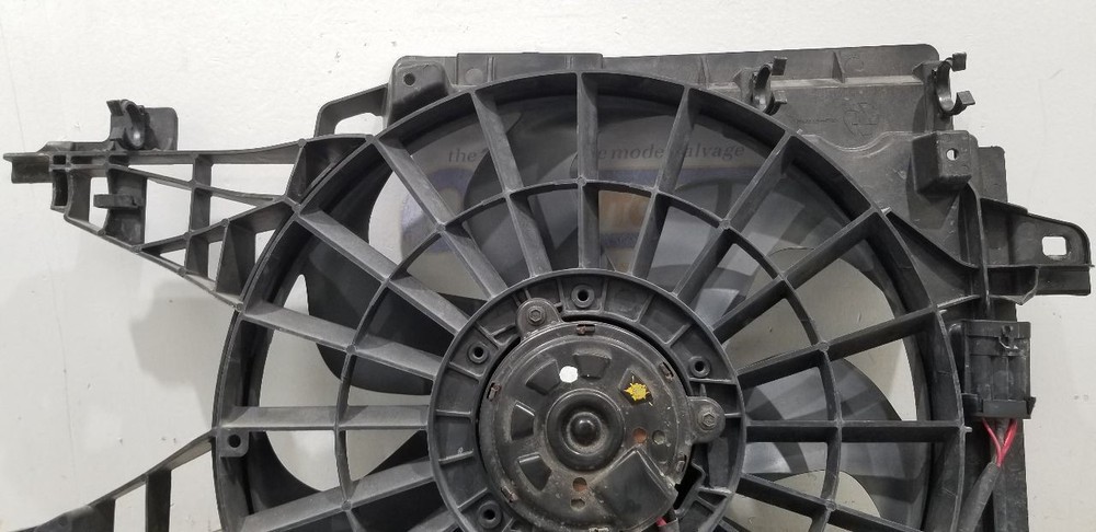 09 CHEVY CORVETTE C6 RADIATOR FAN ASSEMBLY