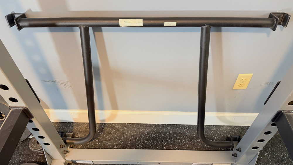Pristine Body-Solid Power Rack Dip, Pull/Chin-Up, Plank Attachment (DR378)