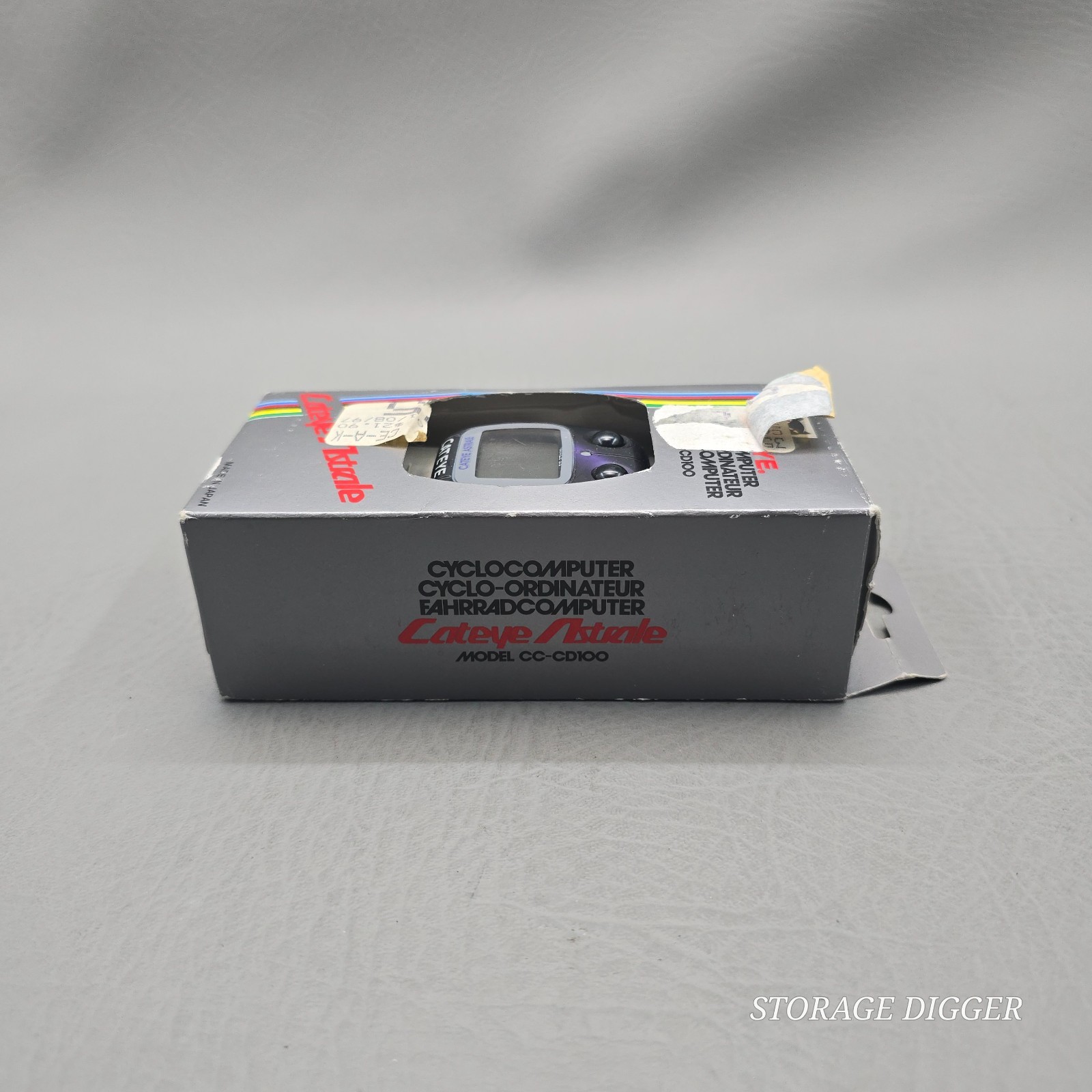 Vintage 1990's New Cat Eye Astrale Model CC-CD100 Cyclocomputer, Made in Japan