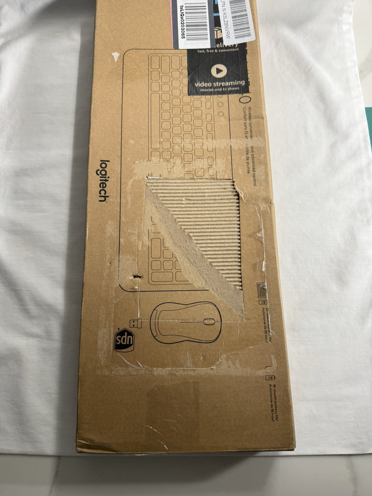 Logitech Advanced MK540 Wireless Keyboard and Mouse Combo