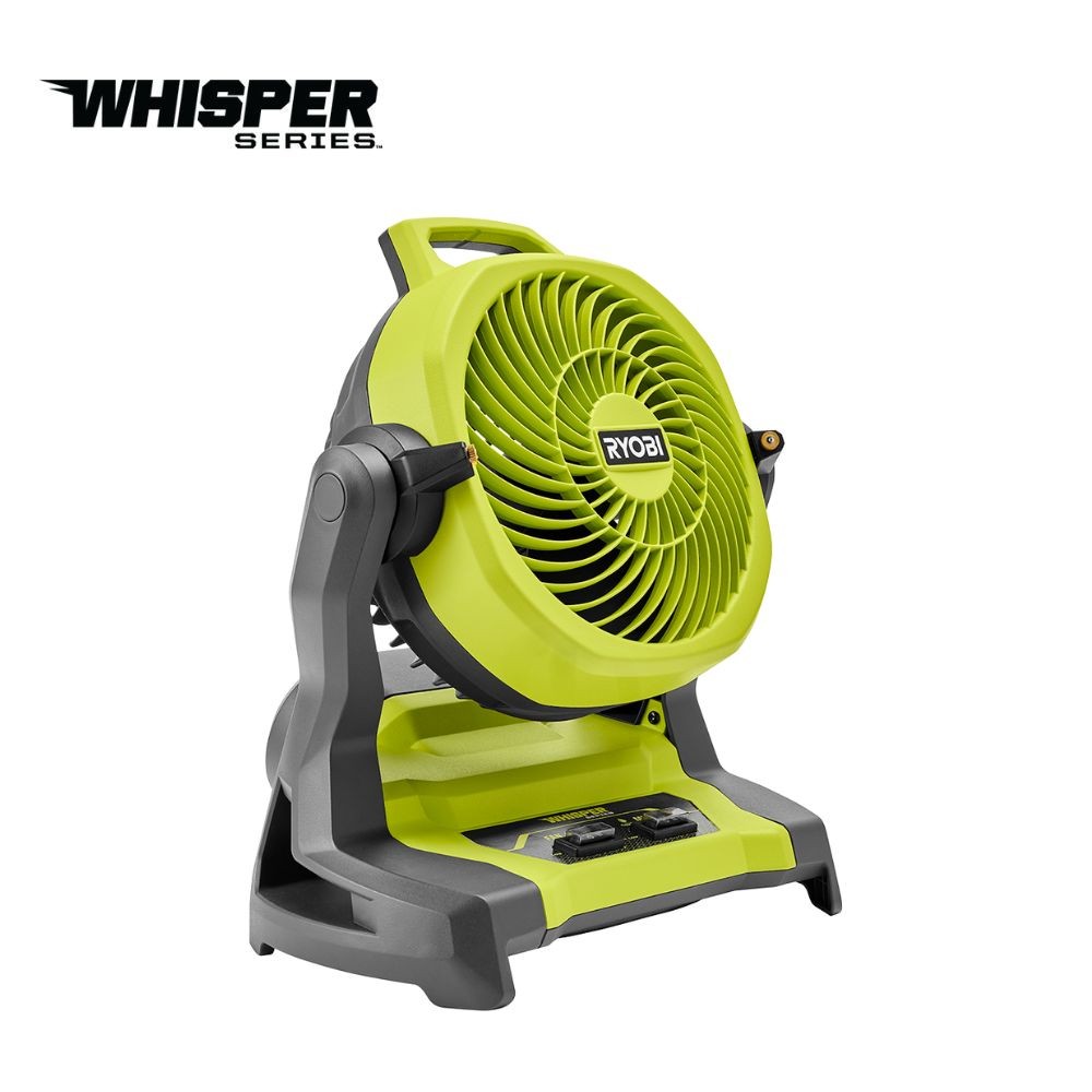 RYOBI 18V Cordless 7-1/2 in. Bucket Top Misting Fan Kit with 1.5 Ah Battery