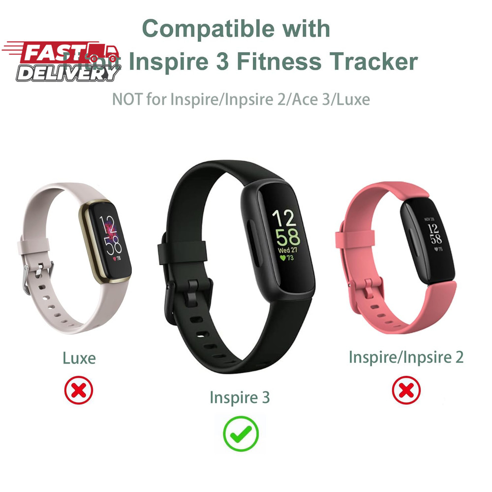 Charger Cable Replacement for Fitbit Inspire 3 (2 Pack/3.3Ft)