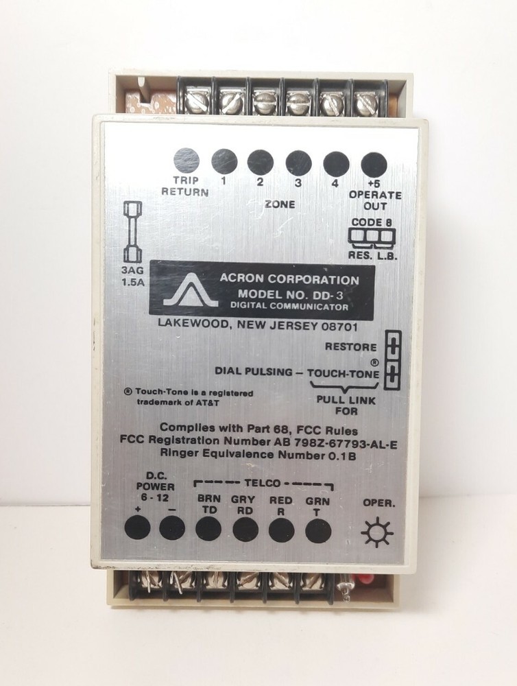 Acron Corporation Digital Communicator Model: DD-3