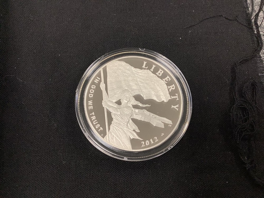 2012-P Proof $1 Star Spangled Banner Bicentennial Silver Dollar Set!
