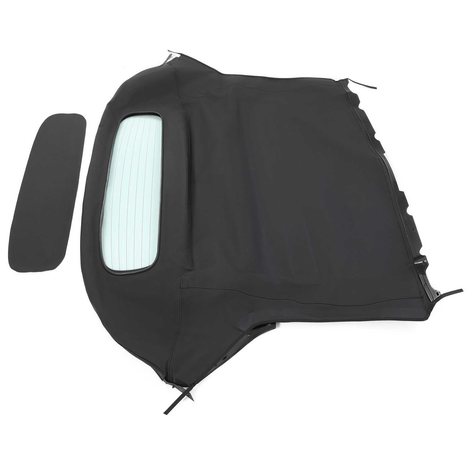 KUAFU Convertible Vinyl Soft Top For Nissan 350Z 2003-2009 Heated Glass Window