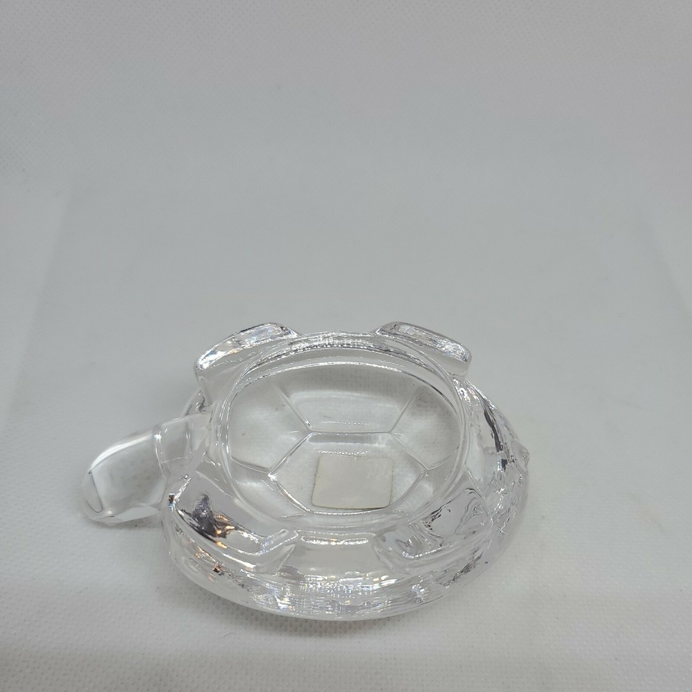 Oneida Crystal Clear Turtle, 3 1/2" long.