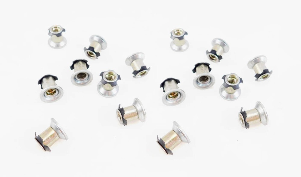 16 Pack Threaded Star Type 1/2" EMT Conduit Insert 1/4-20 Threads S72-204-EMT5