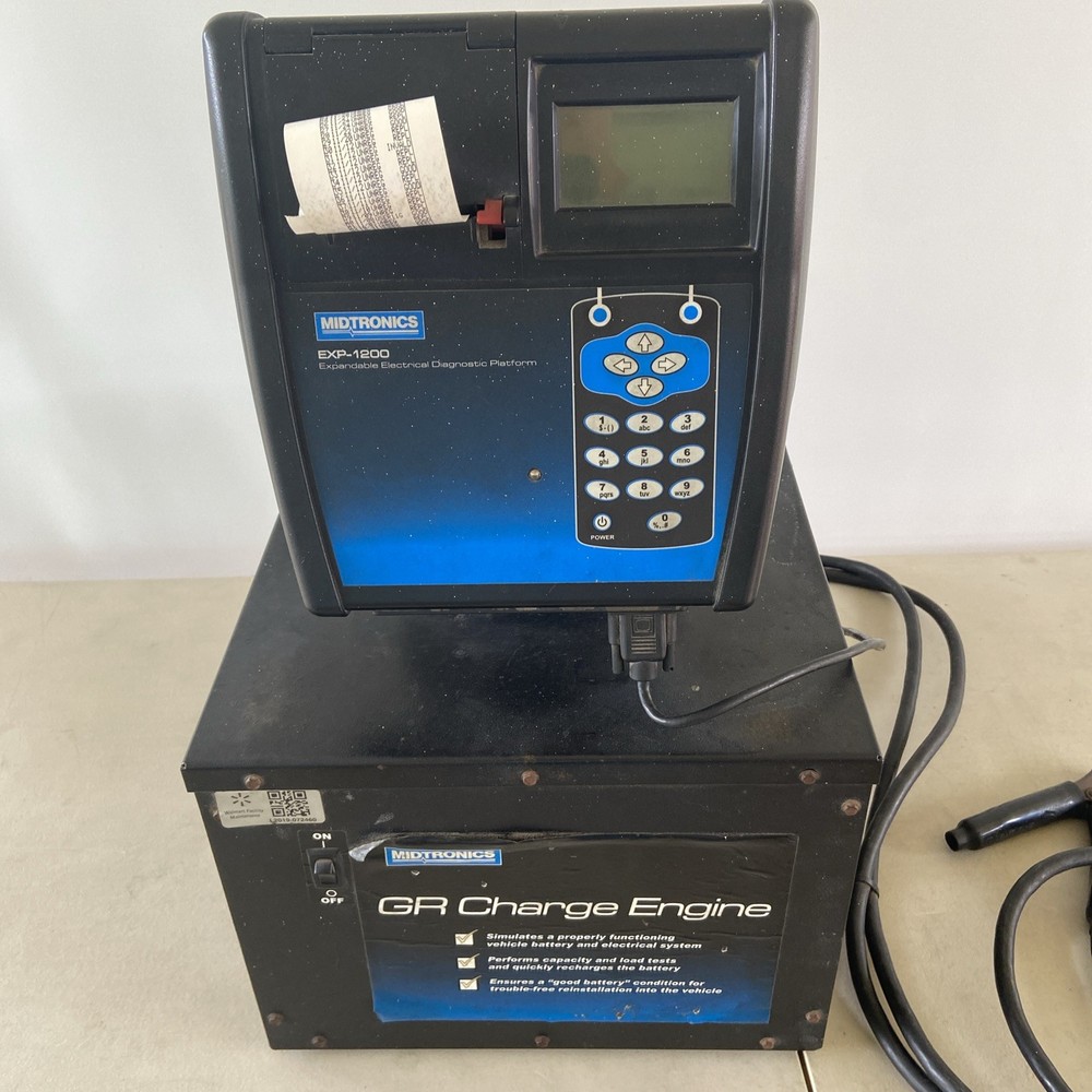 Midtronics GR8-B Exp-1200 Combination Battery Tester Charger Analyzer