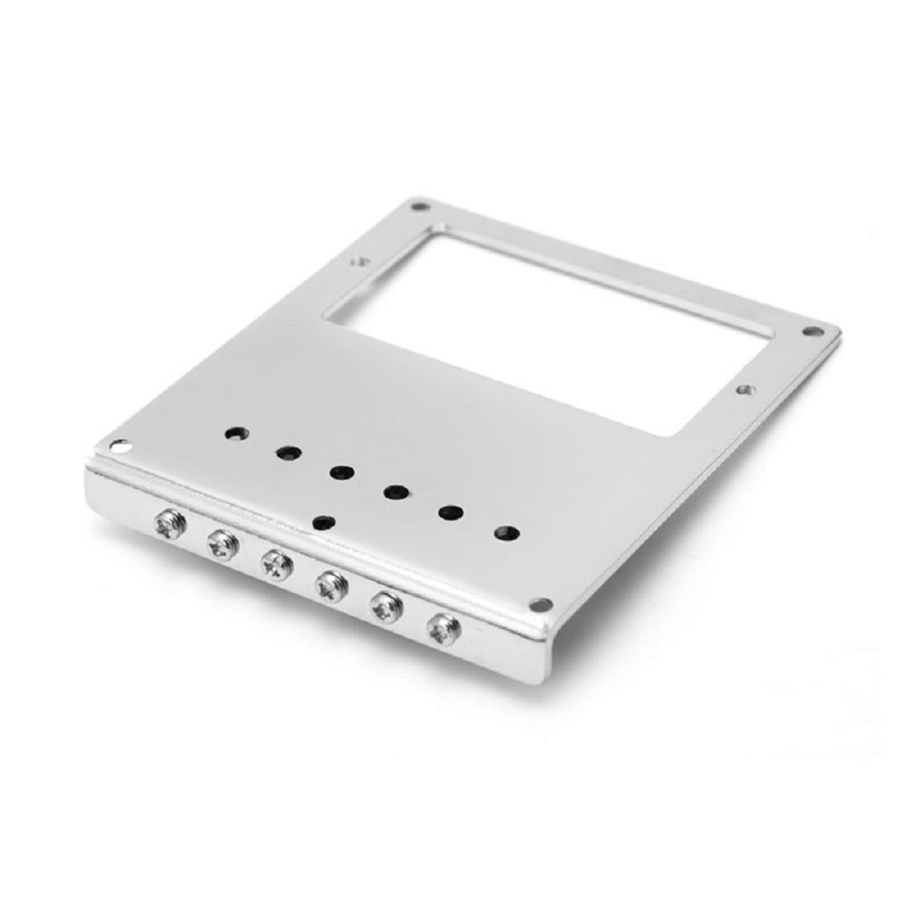 Adjustable Saddles 6 String Fixed Hardtail Bridge For Tele Telecaster Guitar K
