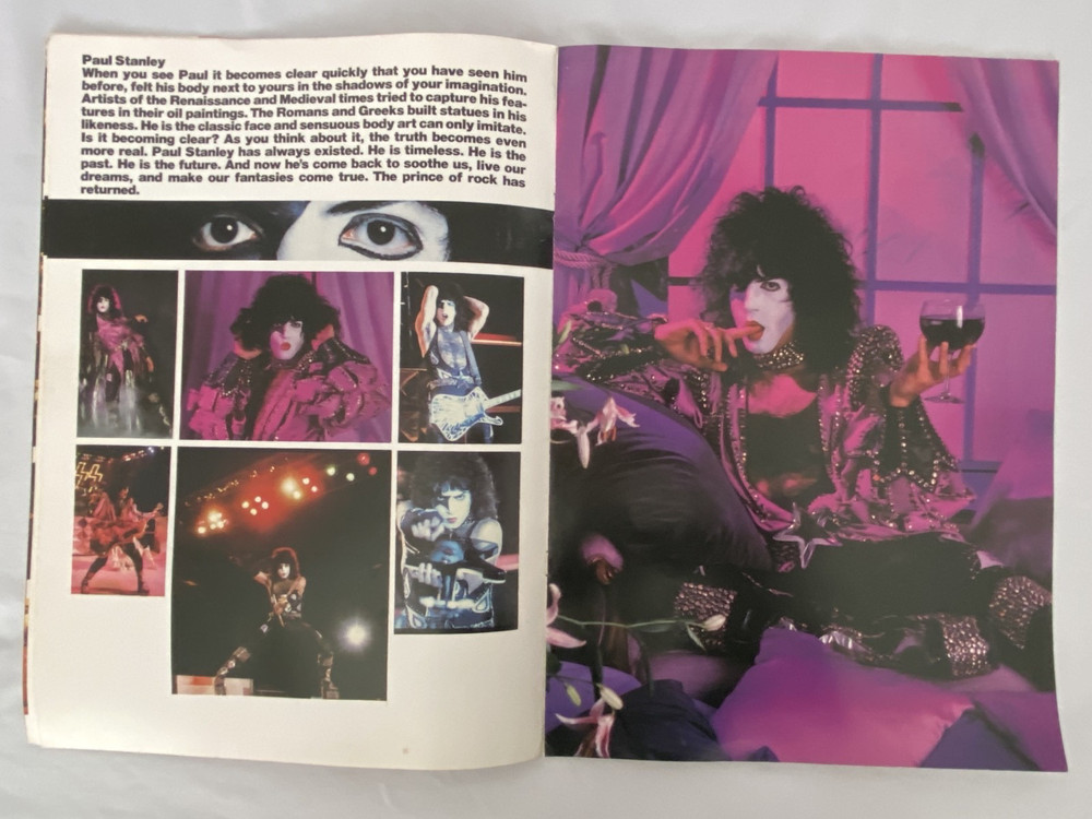 Vtg 1979 KISS Tour Program Dynasty Era Concert Book Aucoin Casablanca Rock Band