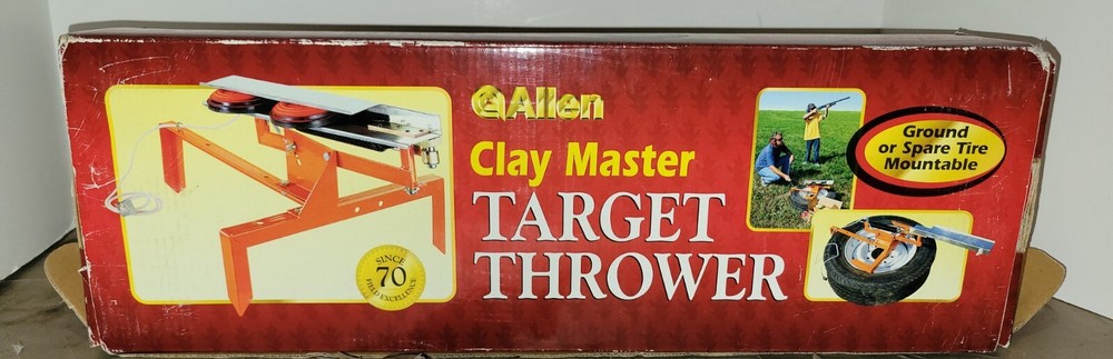 Claymaster 15236 Target Thrower Single Double Ground Or Tire Mount
