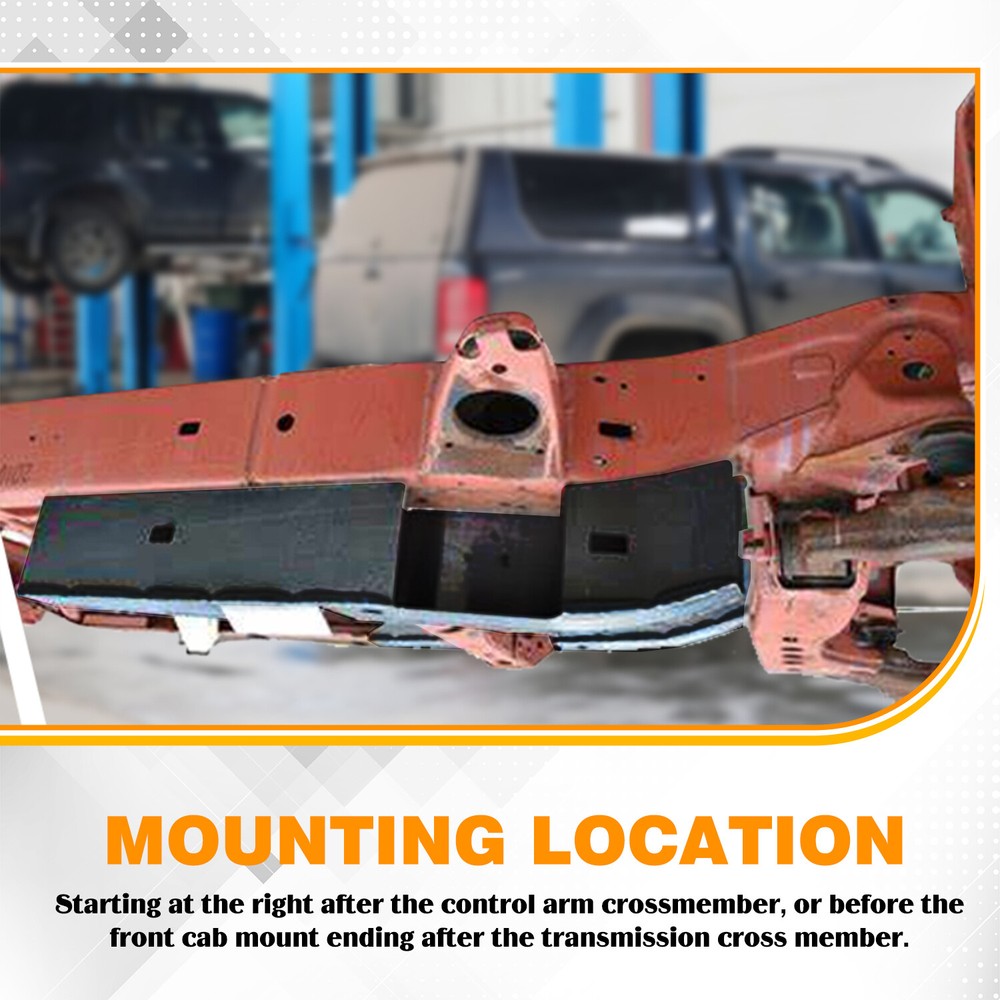 Front Frame Section Set for Tacoma 2005-2015 Double Cab/Access Cab 2nd Gen