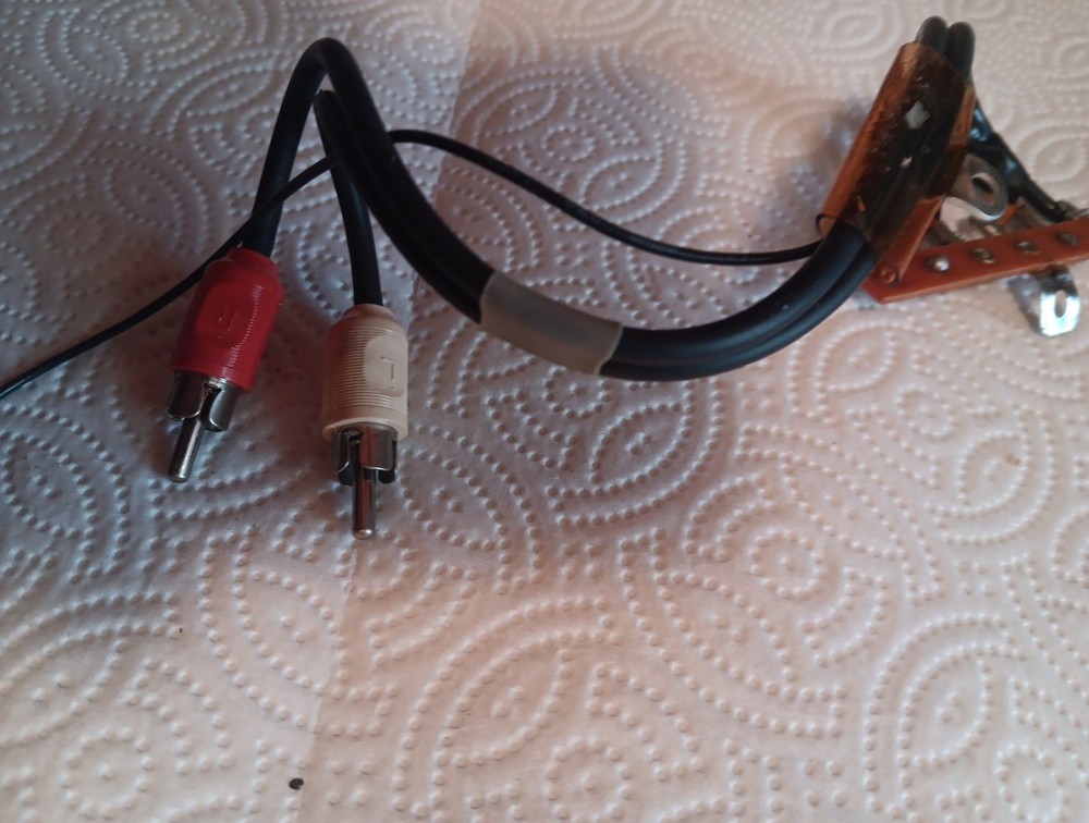 TECHNICS SL-1100A RCA WIRES perfect working