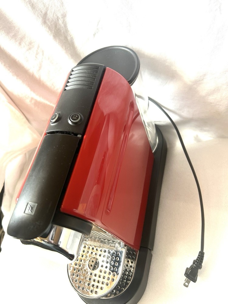 Nespresso CitiZ Espresso Machine Type C111 - Red With Pod Holder