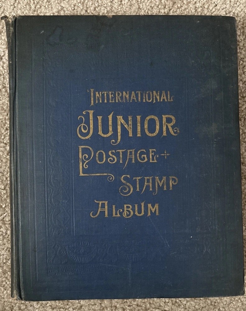 International Junior Postage Stamp Album 1930 Including Stamps