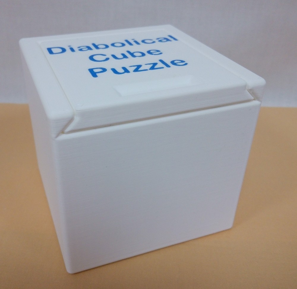 3-D Printed Diabolical Cube Puzzle