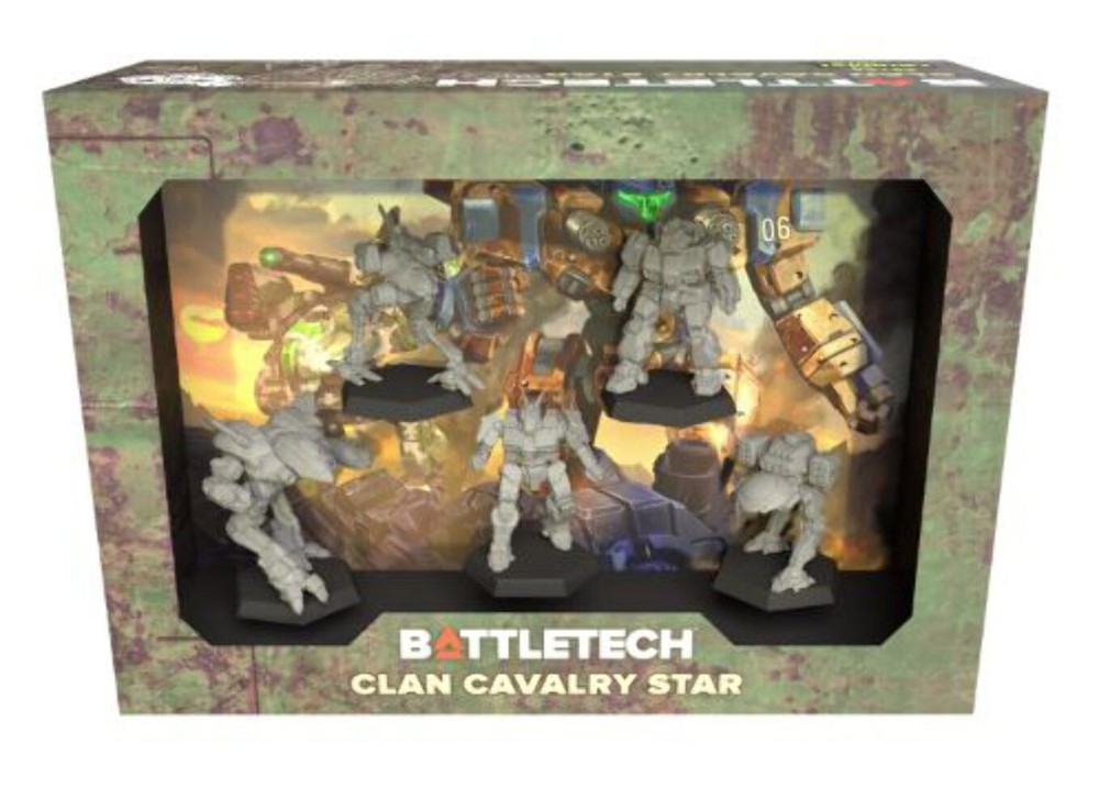 BattleTech Mercenaries Forcepack Clan Cavalry Star