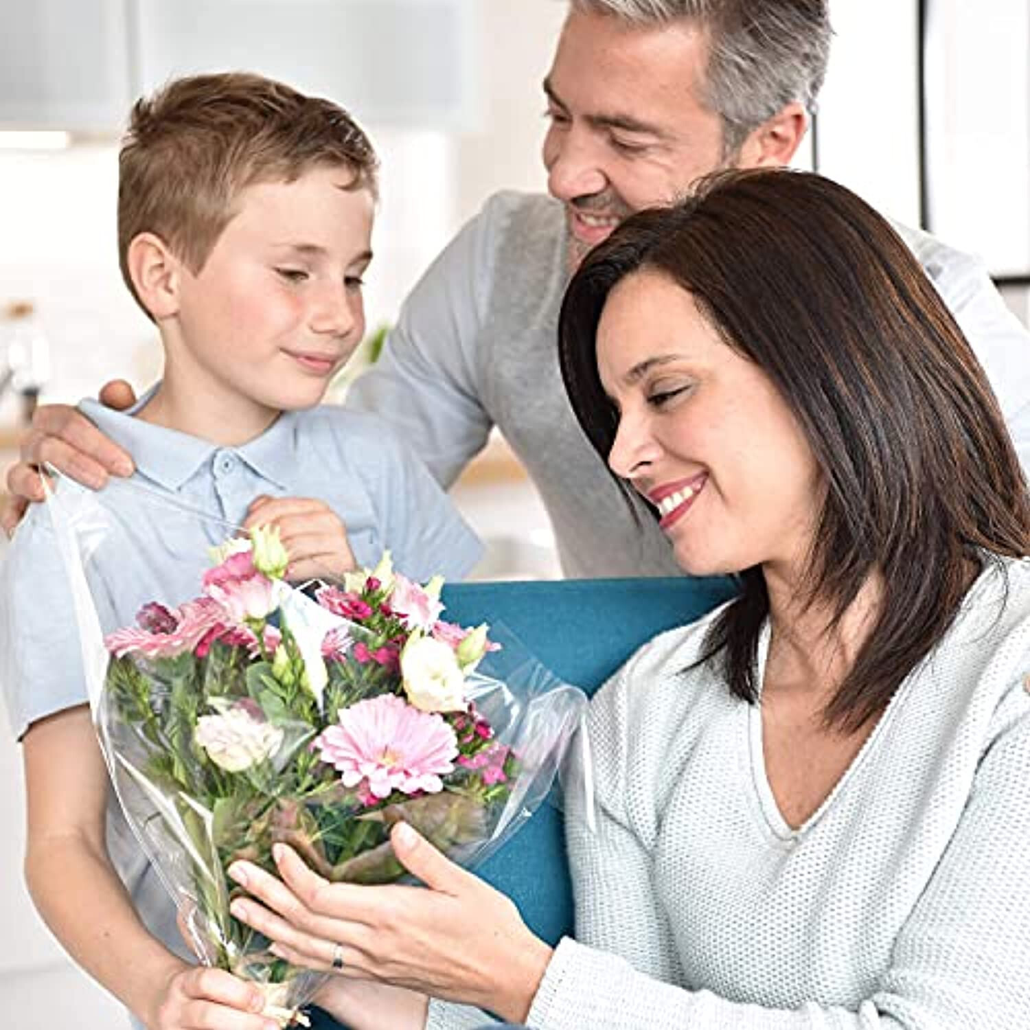 Cellophane Wrap Roll,Width16 in x 100 Ft Plastic Gift Basket Wrap,Wrapping Paper