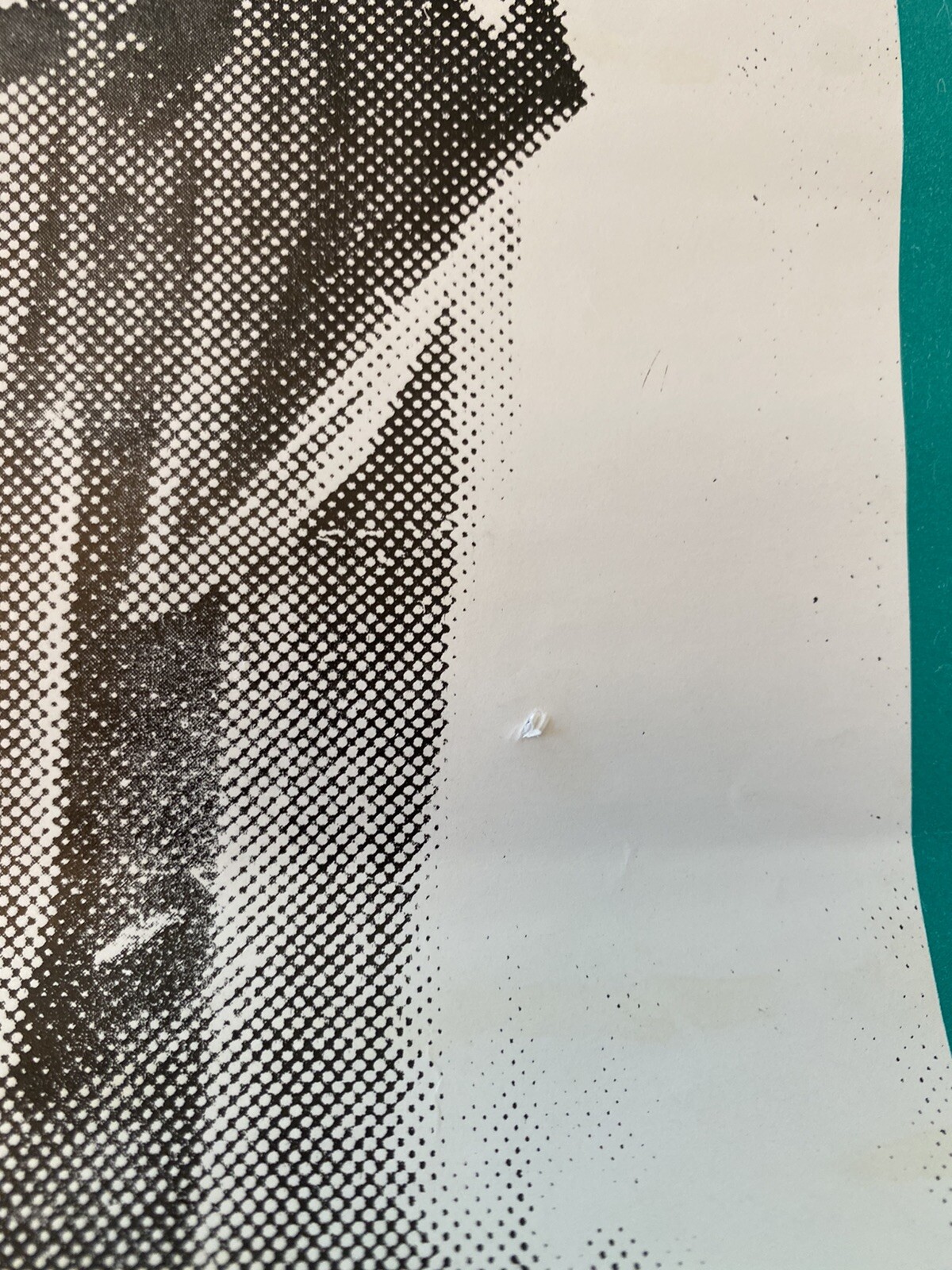 Vintage Malcom X with Rifle Poster