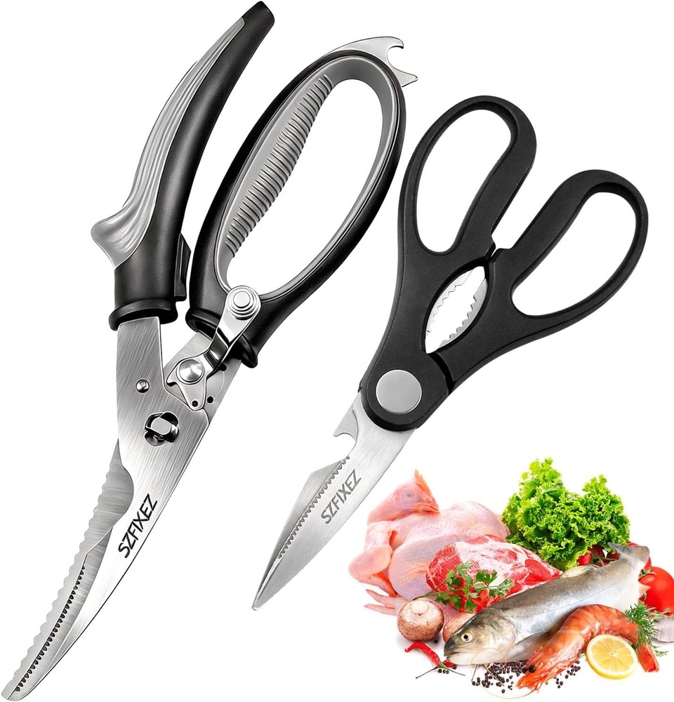 Kitchen Poultry Shears Detachable Scissor 2PCS