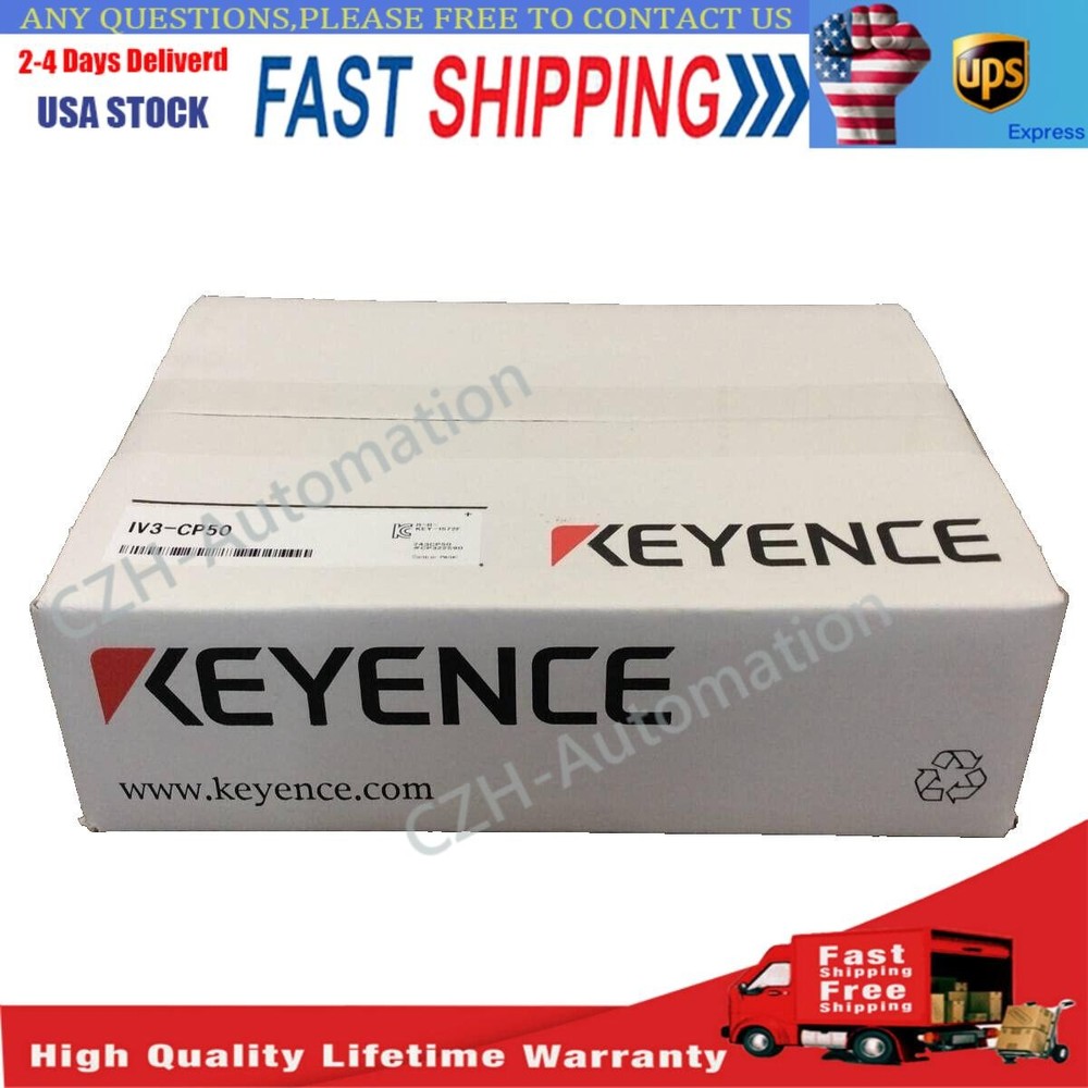 Keyence IV3-CP50 AI Equipped Image Sensor Control Panel Unit Module Genuine New