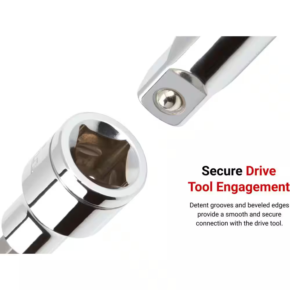 "3/8 In. Drive X #2 Square Recess Bit Socket"
