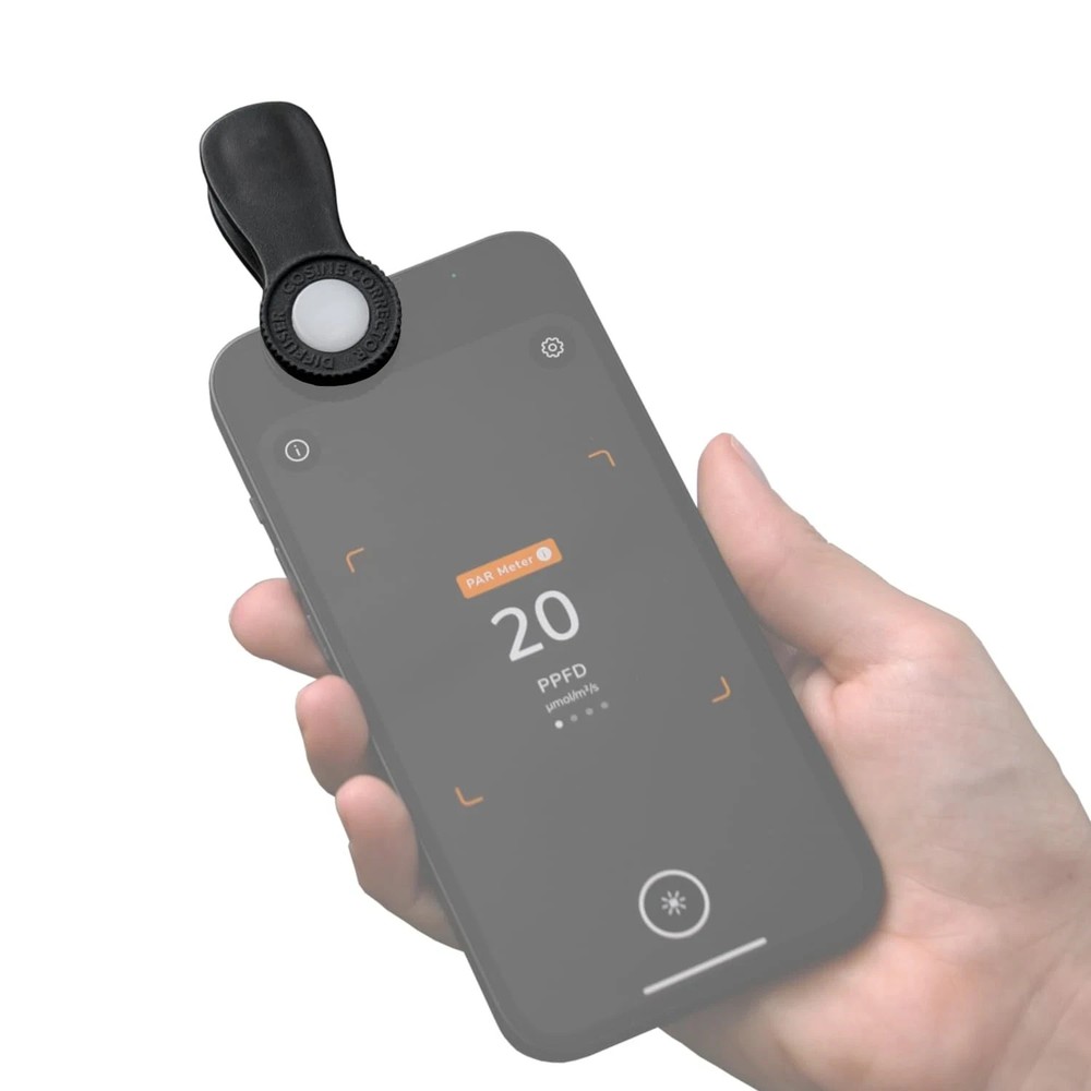Lightray Mobile PAR & Light Meter Smartphone PPFD DLI Illuminance