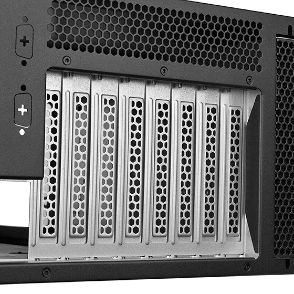SilverStone RM46-502-I 4U Interchangeable Rackmount Chassis Front Accessible