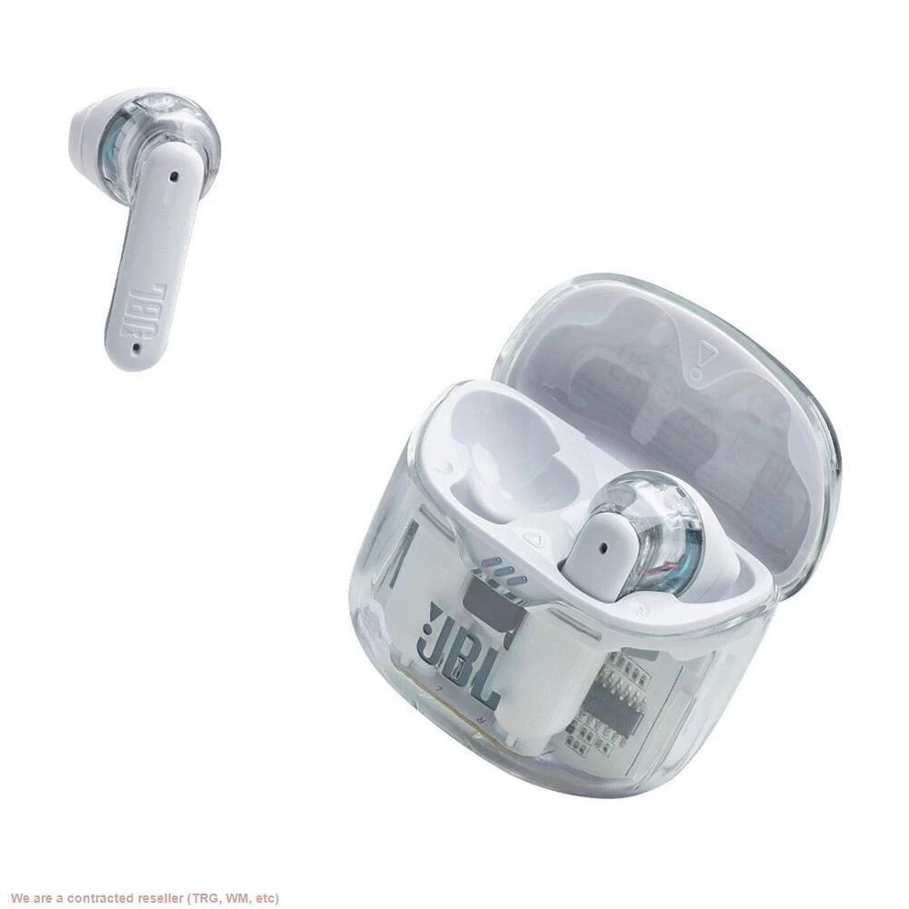 JBL Tune Flex True Wireless Bluetooth Noise Cancelling Earbuds - Ghost White