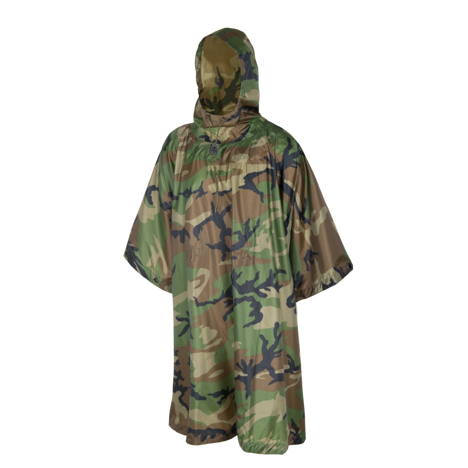 HELIKON-TEX PONCHO U.S. Army WATERPROOF Rain Survival Tarp PENCOTT WILDWOOD