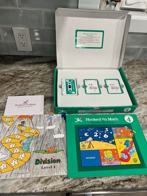 Hooked On Math Master The Facts Level 4 NEW