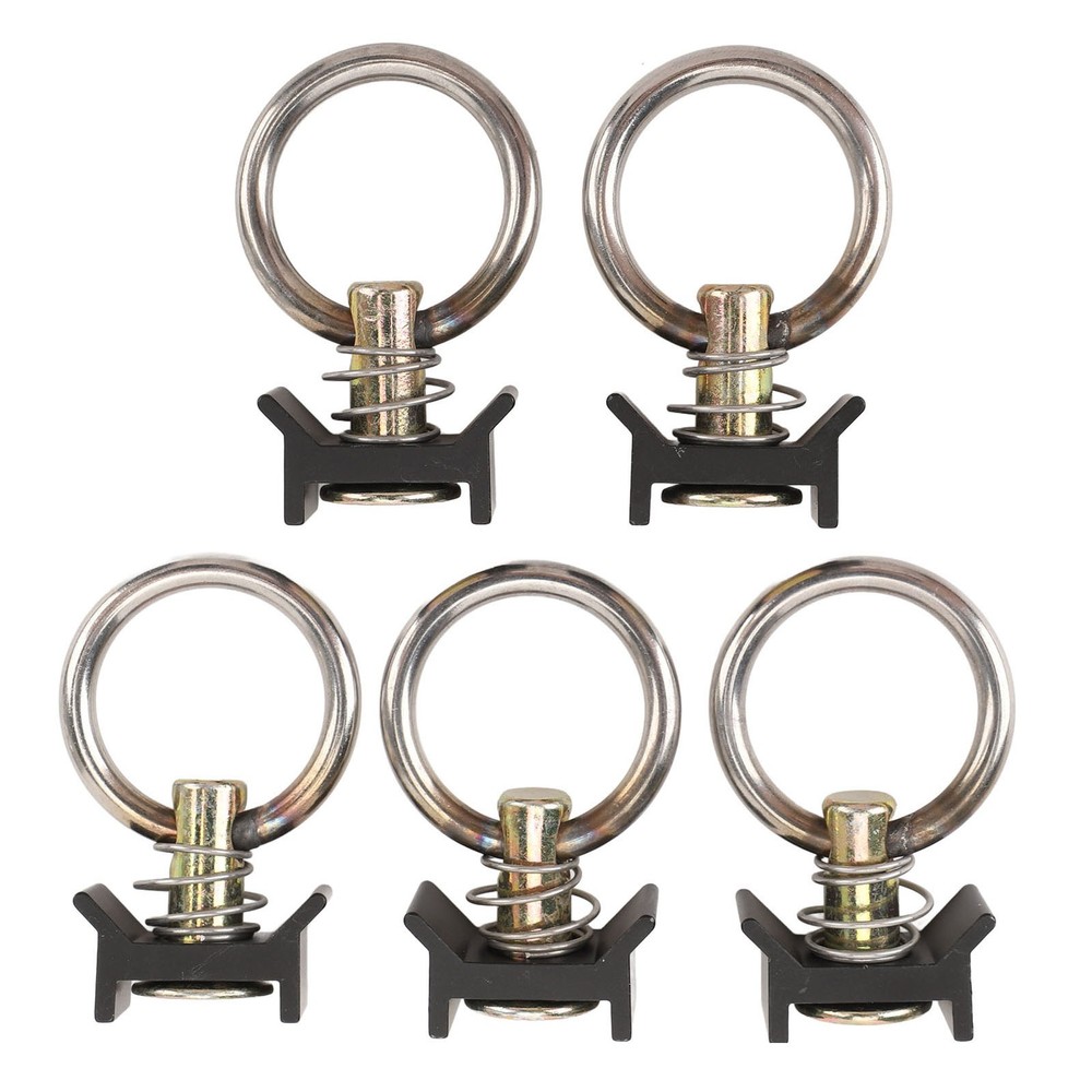 5Pcs L Rail Tie Down Single Stud Fitting Versatile Secure Attachment Tie Do LBRC