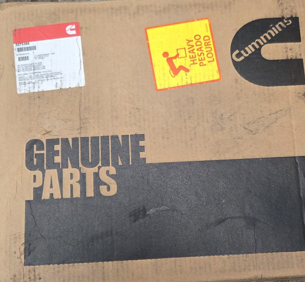 CUMMINS 5579369 PARTICULATE FILTER KiT