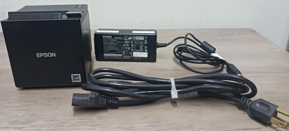 Epson TM-m10 Compact POS 2" Receipt Printer - Black -USED