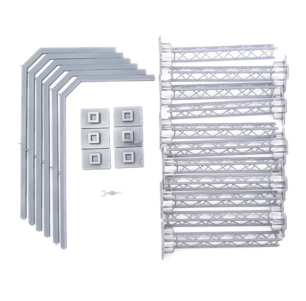 N Scale Fall Arrest System Kit for Grain Elevator Structures 1:160