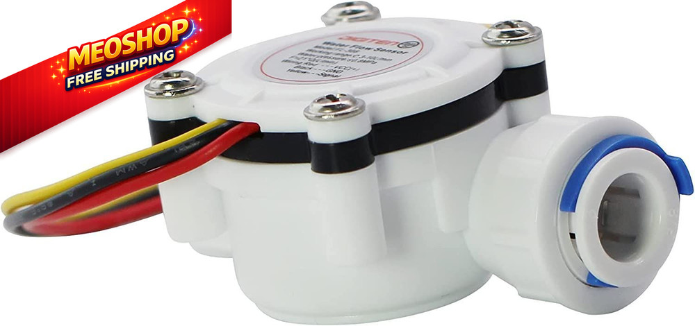 DIGITEN G3/8" Quick Connect Hall Effect Sensor Water Flow