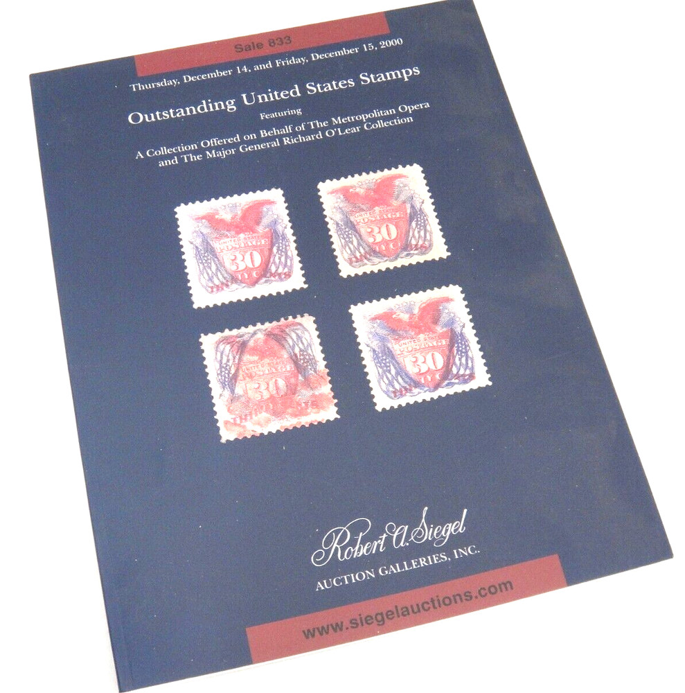 Siegel Auction Catalog 2000 w Prices Realized Pan American Inverts Jenny