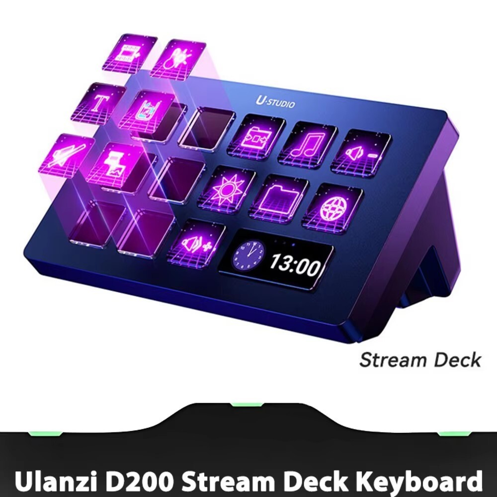Ulanzi D200 Production Console Studio Controller for Vlog Content Creation Work