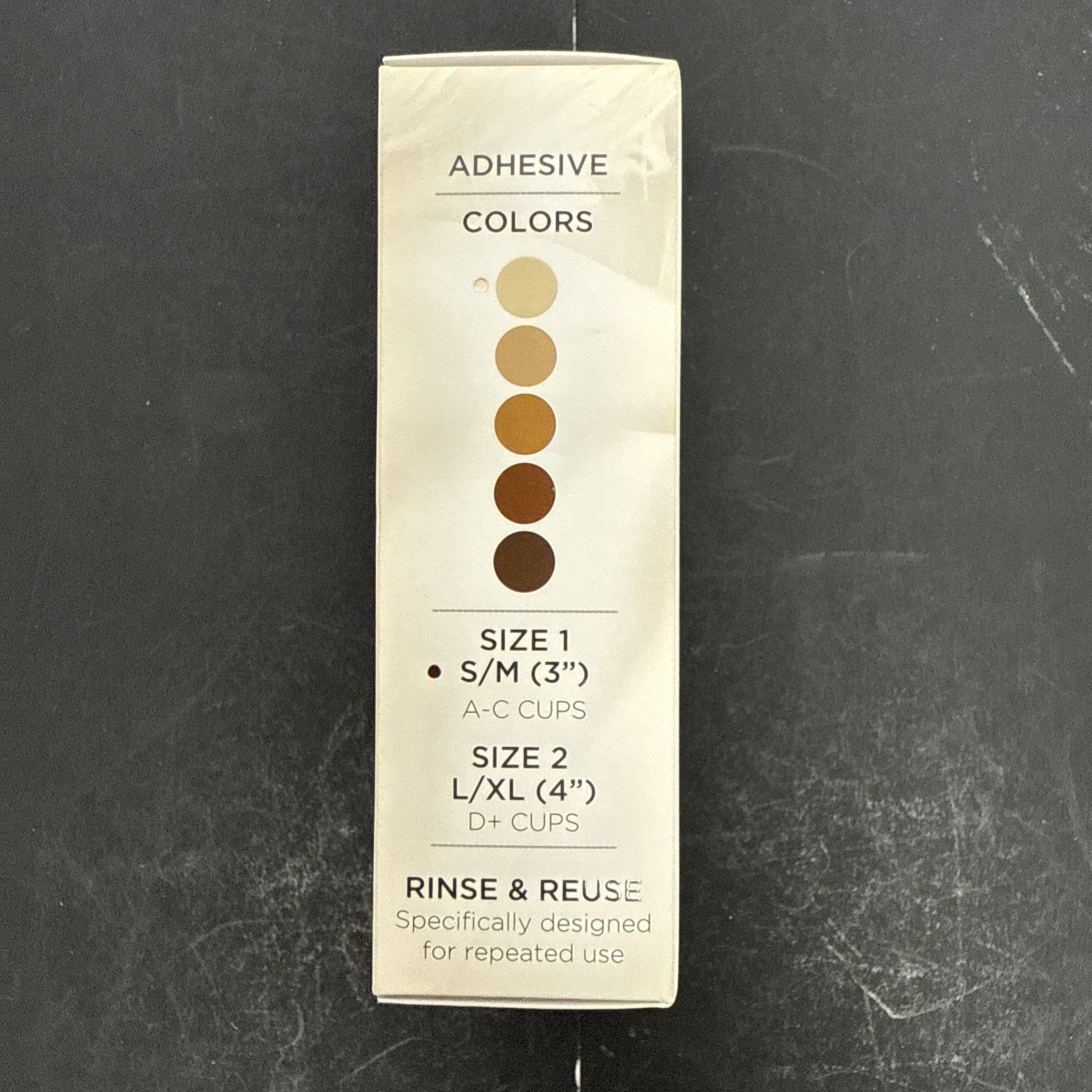 Nippies Skin Original B-SIX Nipple Cover Creme Color Size 1 S/M (3”) A-C Cups