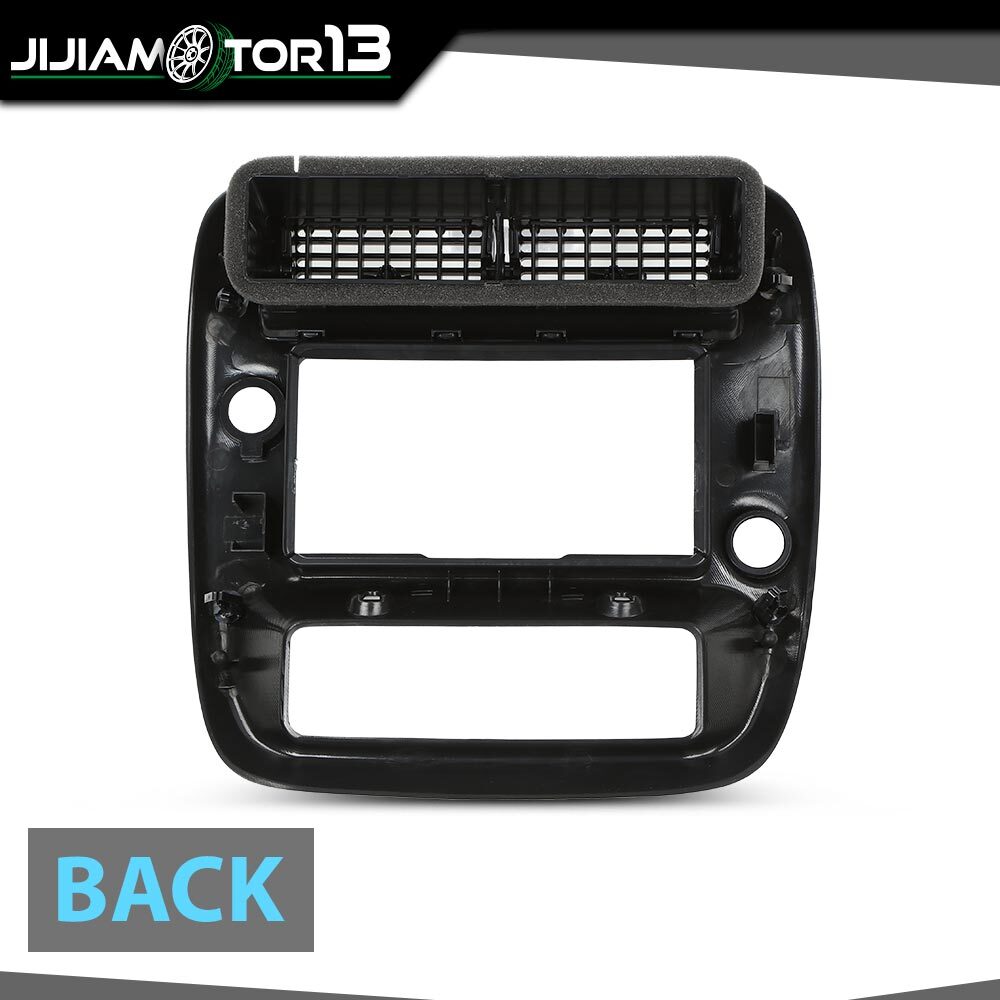 Center Dashboard Radio Panel Vent Trim Black Fit For 97-01 Explorer 97-06 Ranger