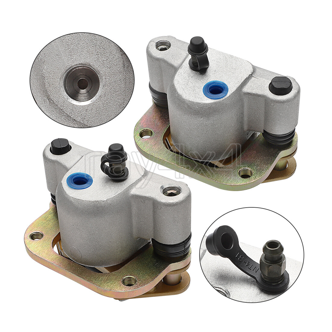 Front Brake Calipers & Hose Lines for Polaris Trail Blazer 250 1991 1992-1998