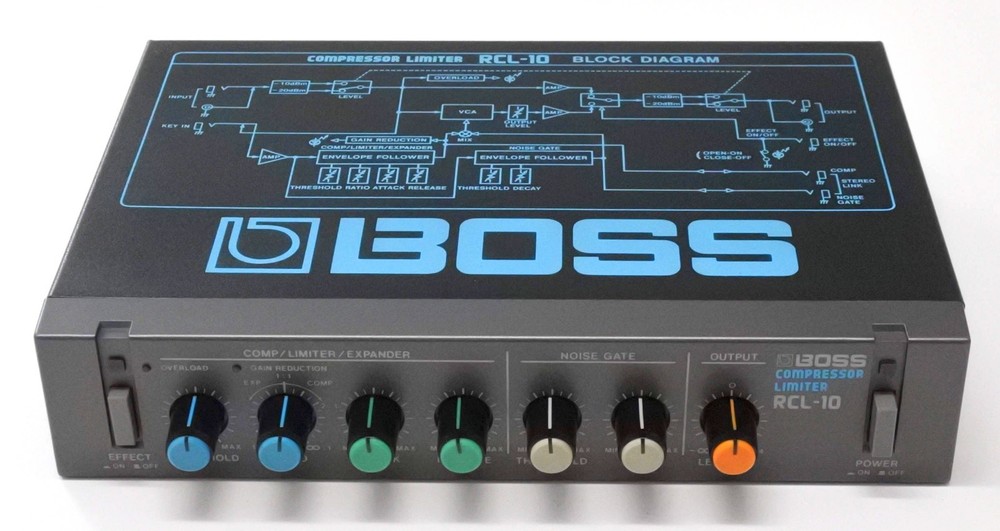 BOSS RCL-10 Compressor Limiter Micro Rack Guitar Effects Unit #58 DHL or EMS