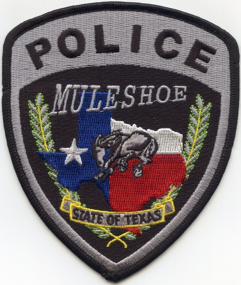 MULESHOE TEXAS POLICE PATCH
