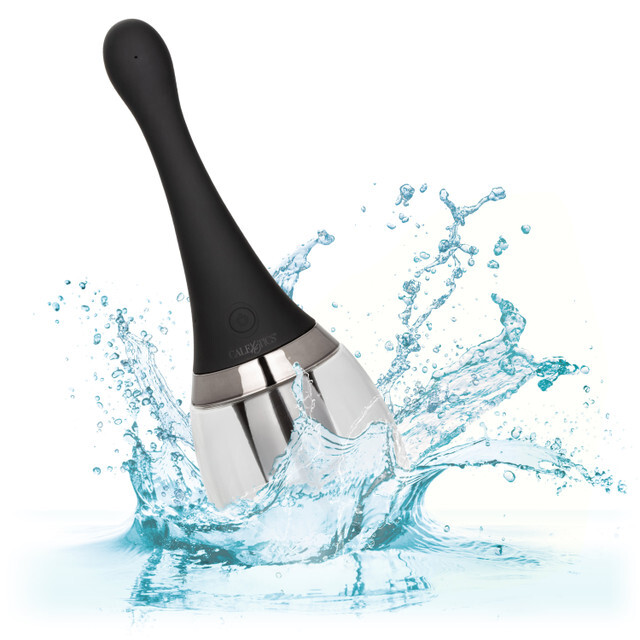Ultimate Rechargeable Automatic Silicone Anal Douche Cleansing System Black