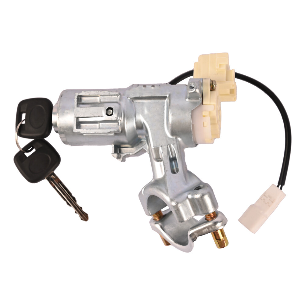 IGNITION LOCK CYLINDER ASSEMBLY SWITCH 2 KEY FOR TOYOTA COROLLA MATRIX 2003-2008
