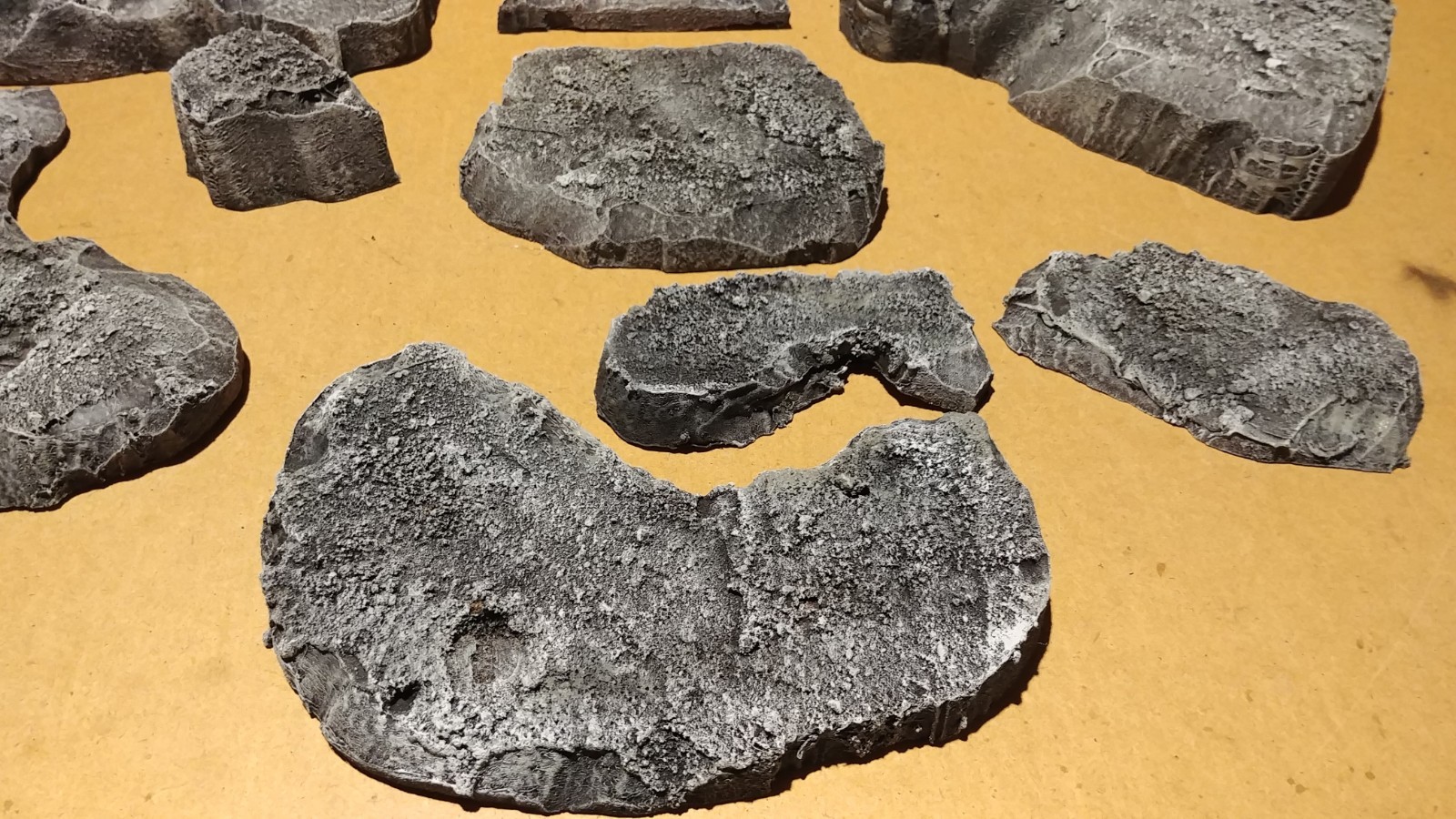 Wargaming Terrain - Medium Box Set of Hills Stone Finish
