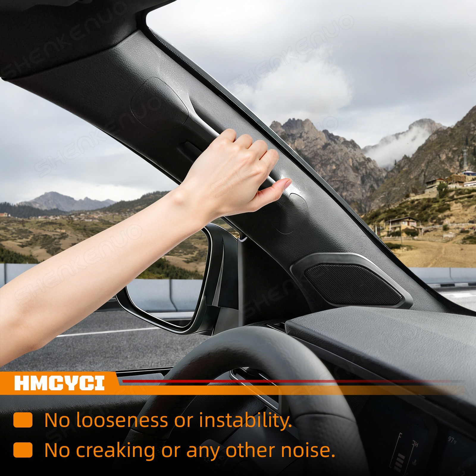 Driver Side A-Pillar Grab Handle for Toyota Tacoma Gen 4th (2024-2026)