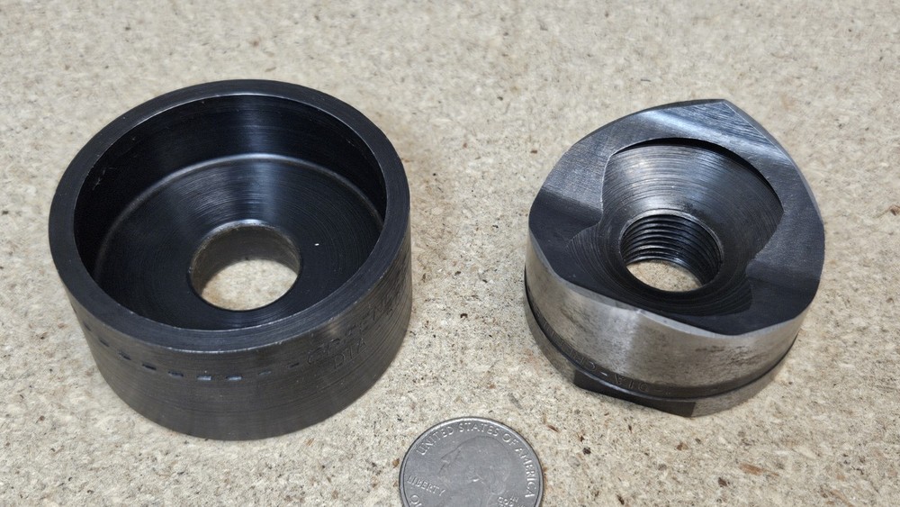 Greenlee No. 730 - 2" diameter punch - knockout