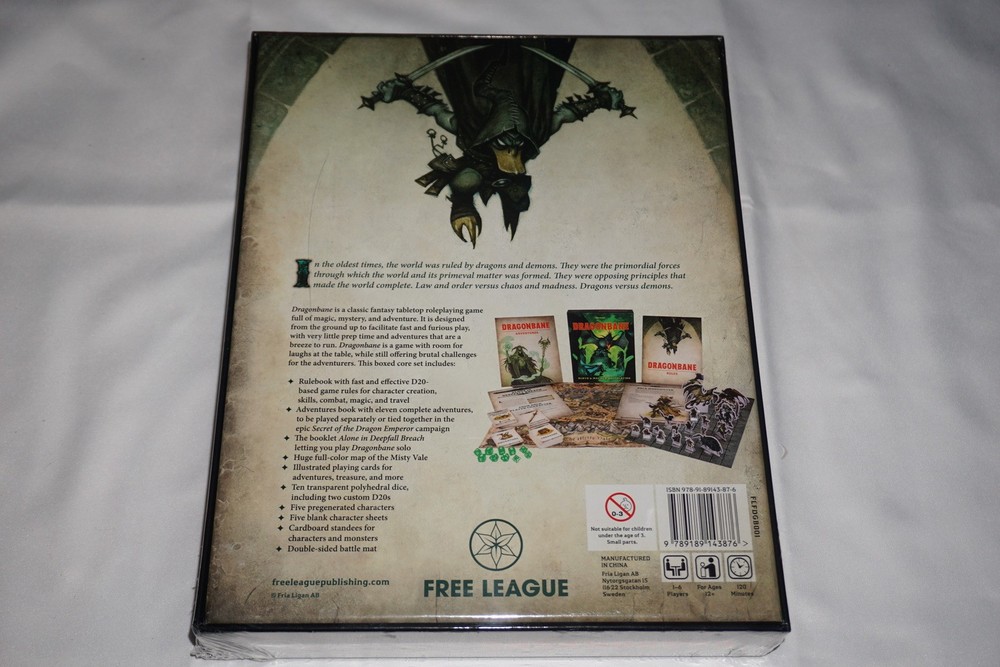 Dragonbane RPG: Core Set NEW Sealed